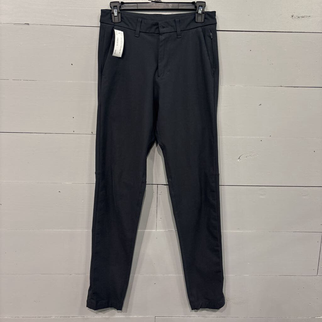 LULULEMON,LULU SLACK PANTS,BLK,28