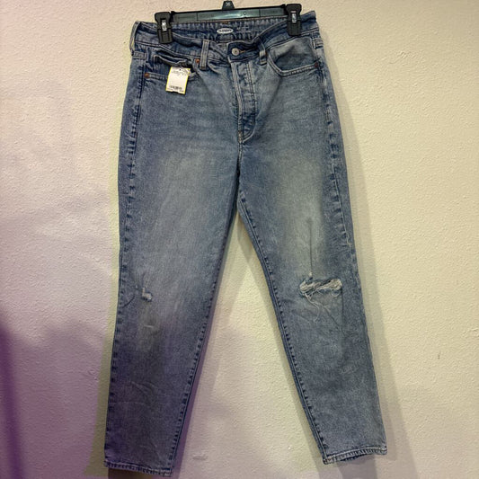 OLD NAVY,DENIM ANKLE STRAIGHT ,BLUE ,27