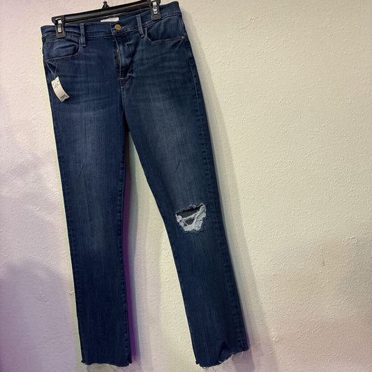 FRAME,HIGH RISE STRAIGHT FRAYED , 31