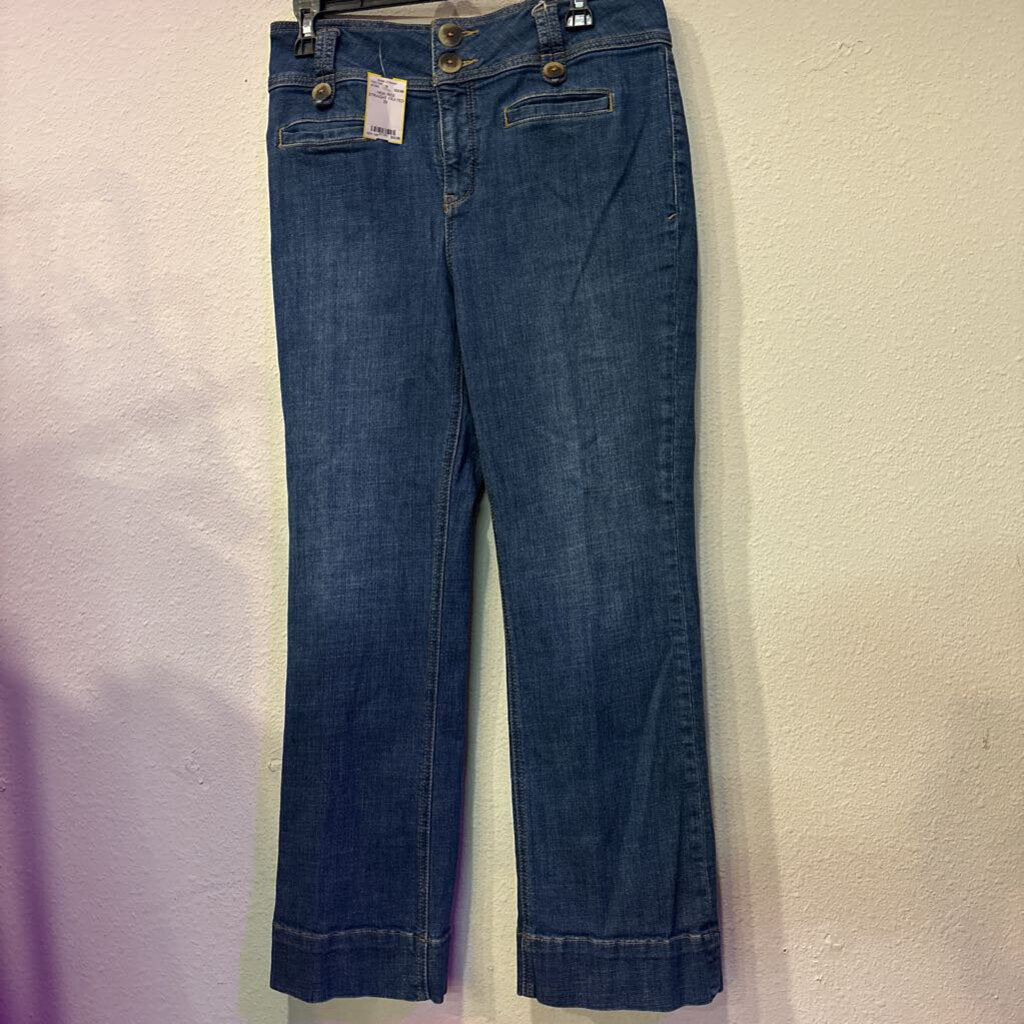 PILCRO,HIGH RISE STRAIGHT FRAYED , 29