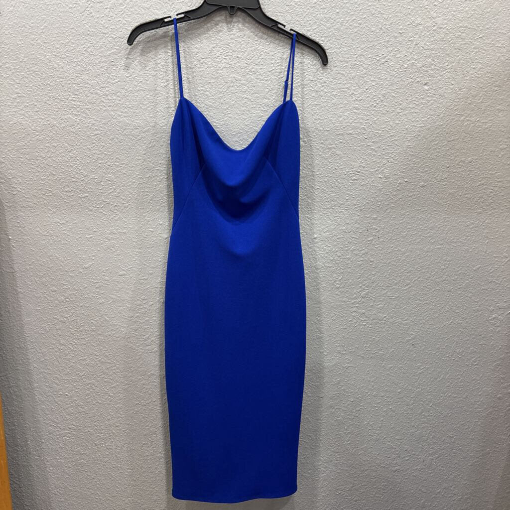 KATIE MAY,TANK DROP BACK DRESS ,BLUE ,S