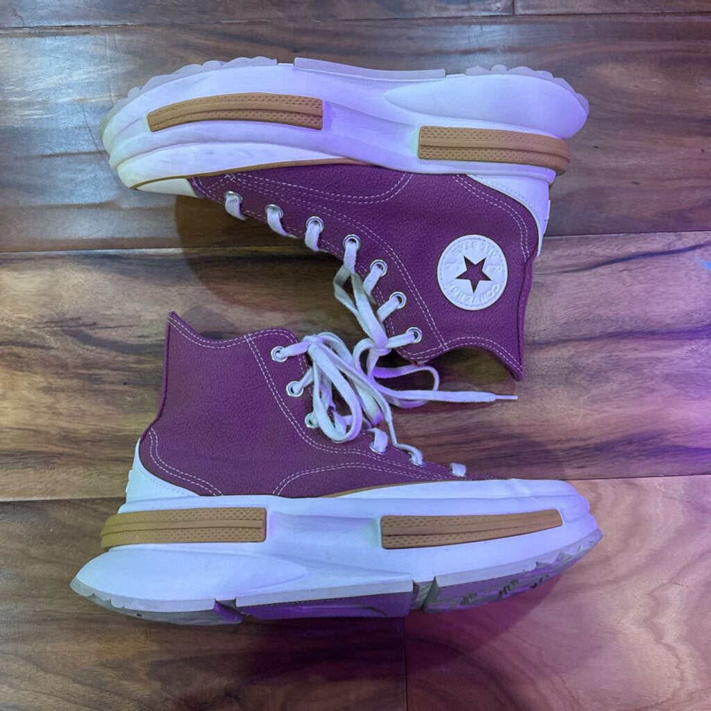 CONVERSE,HIGH TOP SNEAKER ,MAROON,8