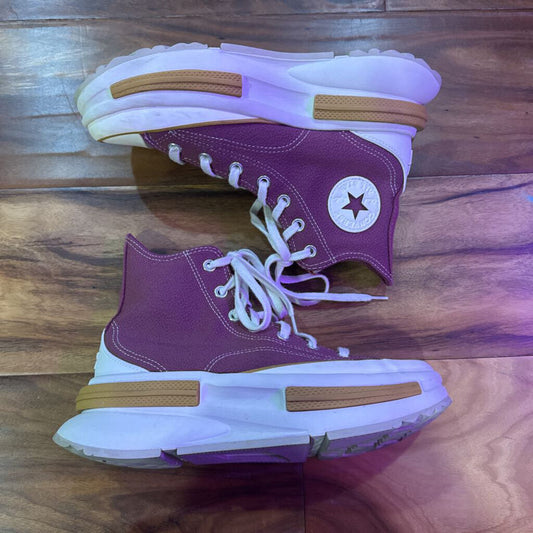 CONVERSE,HIGH TOP SNEAKER ,MAROON,8