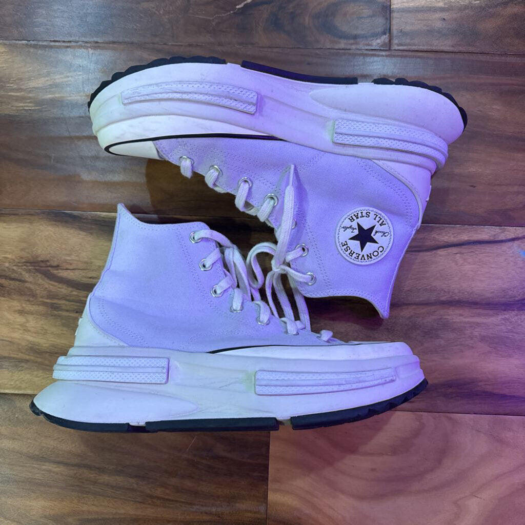 CONVERSE,HIGH TOP SNEAKER ,PURPLE,8.5