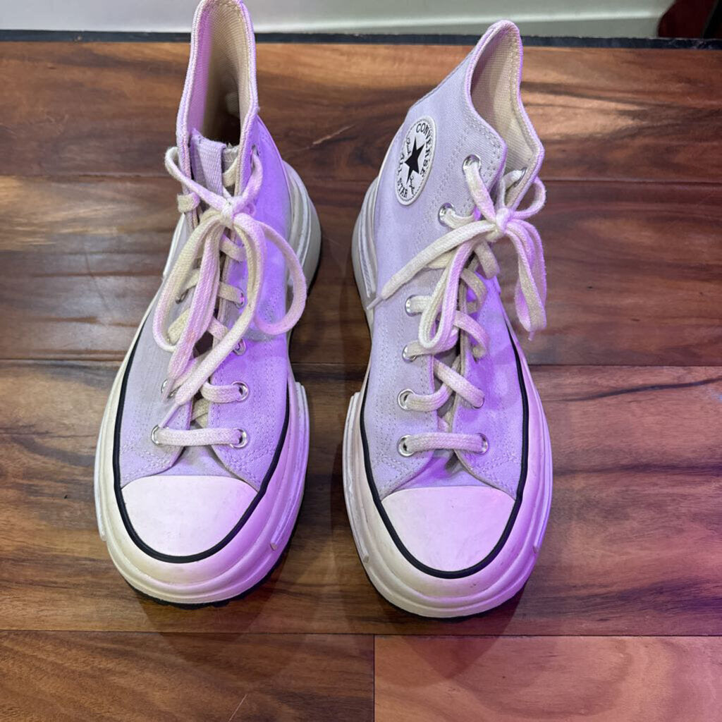 CONVERSE,HIGH TOP SNEAKER ,PURPLE,8.5