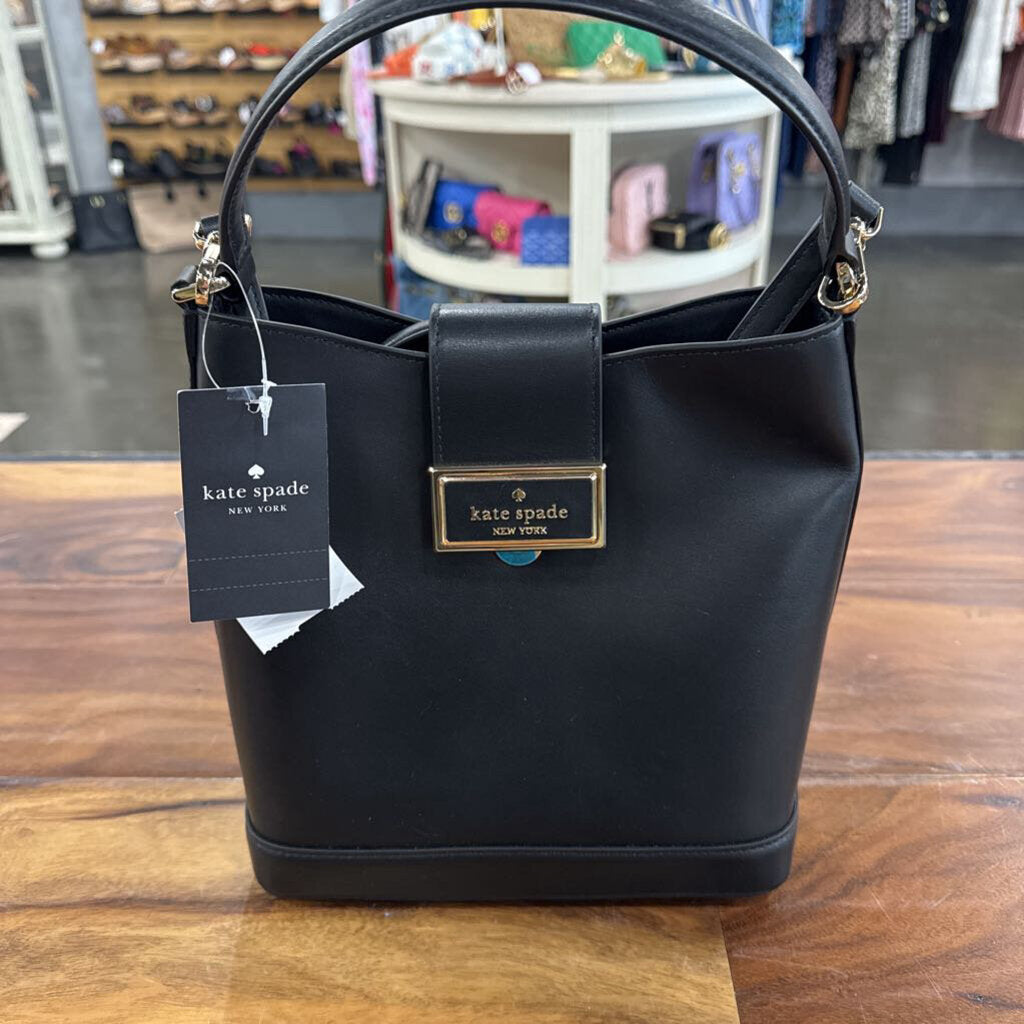 KATE SPADE,NWT KS BUCKET BAG ,BLK