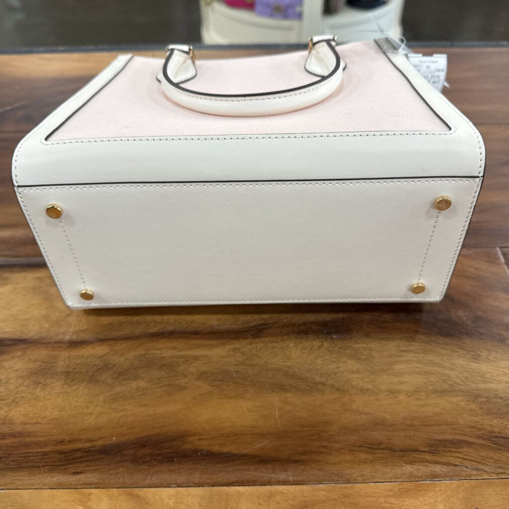 KATE SPADE,NWT KS TOTE BAG ,PINK WHT