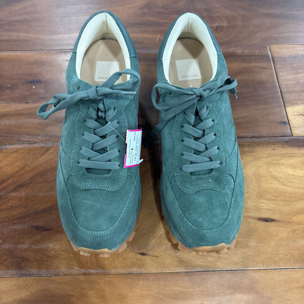 TORY BURCH,NEW SNEAKER ,AQUA ,8.5