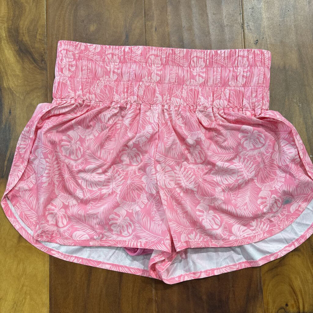 CLUB SOCIAL,ACTIVE LEAF SHORT,PINK ,M