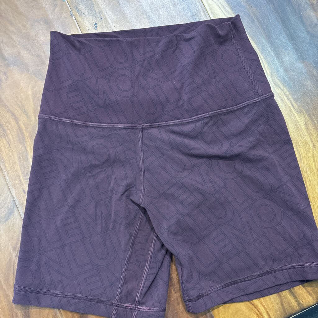 LULULEMON,LULU SPANX SHORTS ,MAR BLK ,4