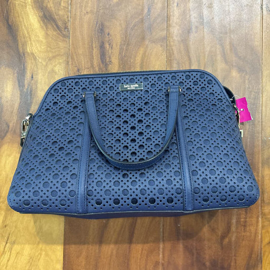 KATE SPADE,KS PATTERNED HANDBAG ,NVY