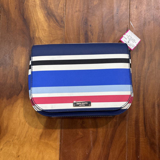 KATE SPADE,KS STRIPE HANDBAG ,RED WHT BLUE