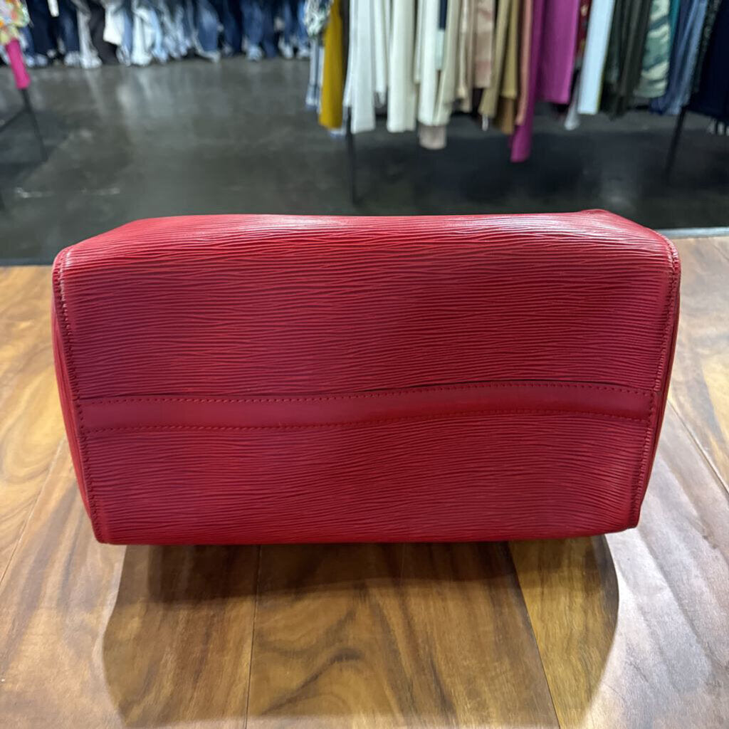 Louis Vuitton,AUTHENTIC LV EPI LEATHER SPEEDY ,RED
