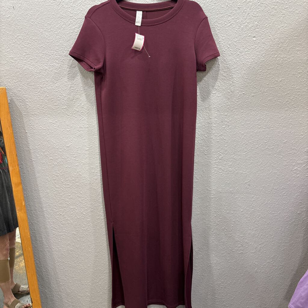 SPANX,BASIC DRESS ,MAROON,S