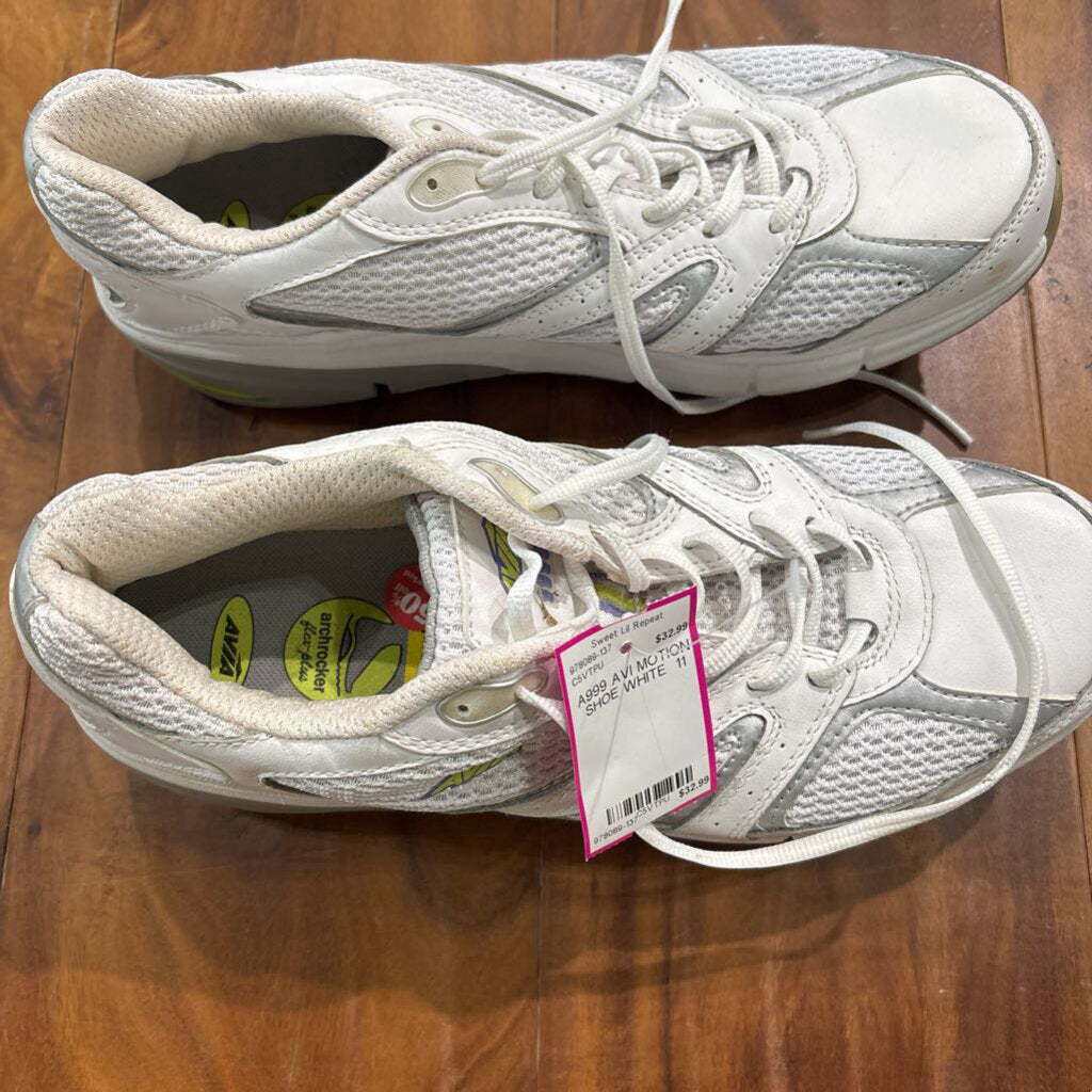 AVIA,A999 AVI MOTION SHOE,WHITE ,11