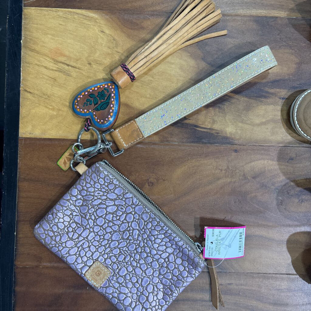 CONSUELA,CONSUELA WRISTLET ,PUR