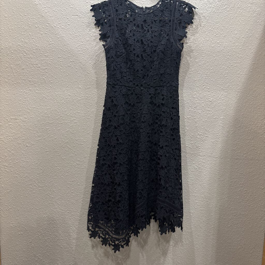 ELIZA J,LACE PENCIL DRESS ,NVY ,4