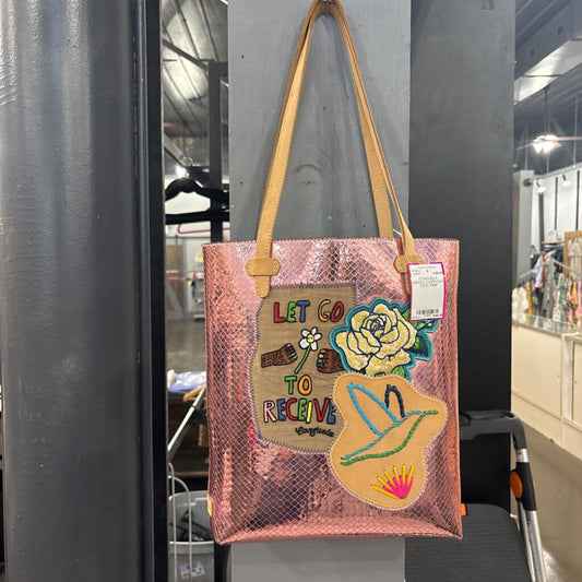 CONSEULA,CONSUELA GRACE EVERYDAY TOTE,PINK