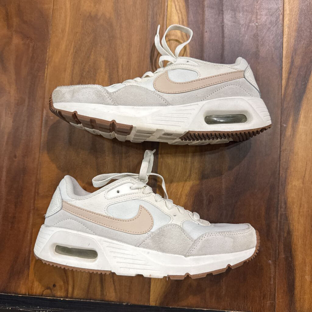 NIKE AIR,NIKE SNEAKER ,CREAM ,7