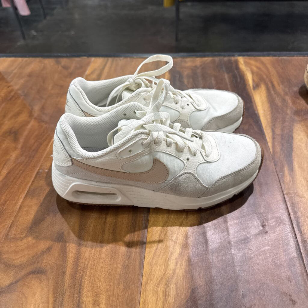 NIKE AIR,NIKE SNEAKER ,CREAM ,7