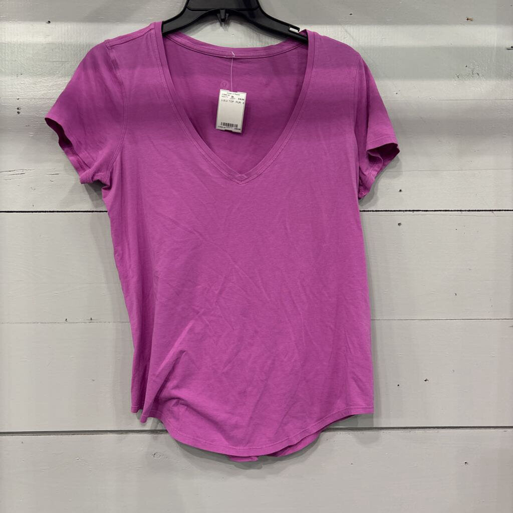 LULULEMON,LULU TOP ,PUR ,6
