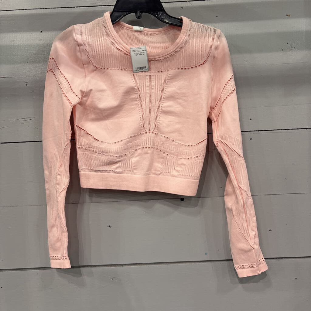 FABLETICS,ACTIVE CROP TOP ,PINK,M