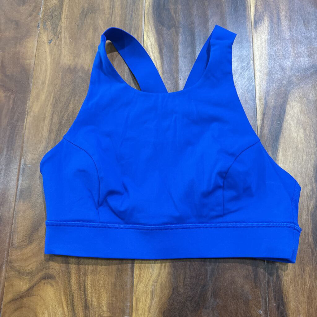 LULULEMON,LULU ACTIVE BRA ,BLUE,8