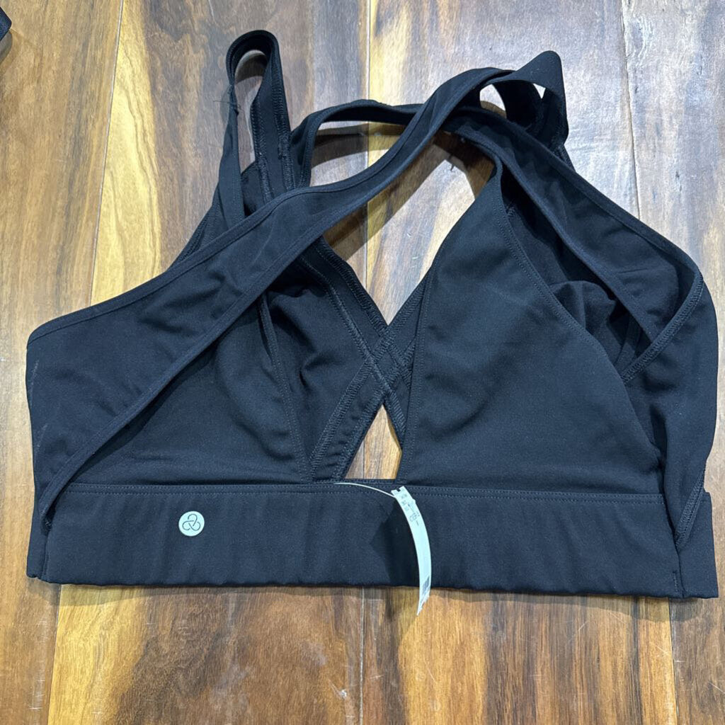 ZELLA,ACTIVE BRA ,BLK ,M