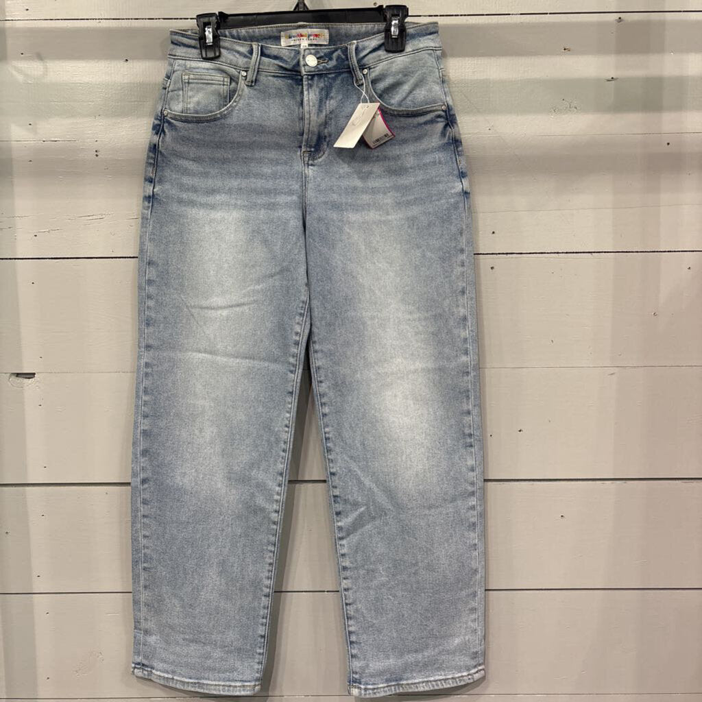 RISEN,NWT BAGGY DENIM ,BLUE ,26