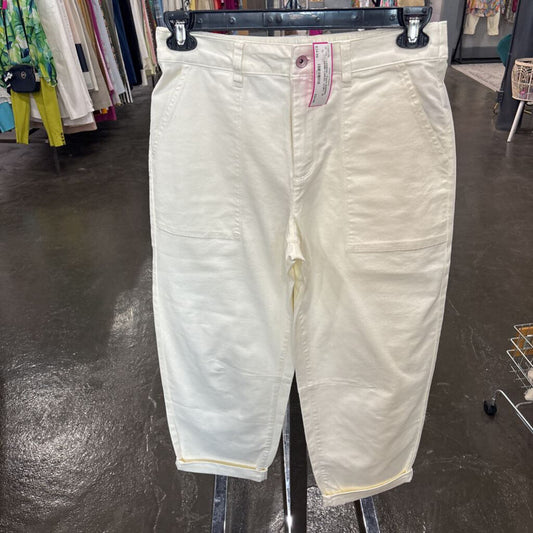 SANCTUARY,BARREL DENIM CARGO ,IVORY ,M