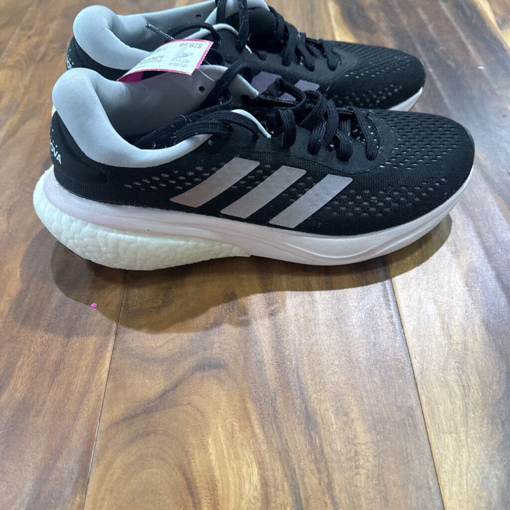 ADIDAS,ADIDAS SUPERNOVA SNEAKER ,BLK PINK ,8