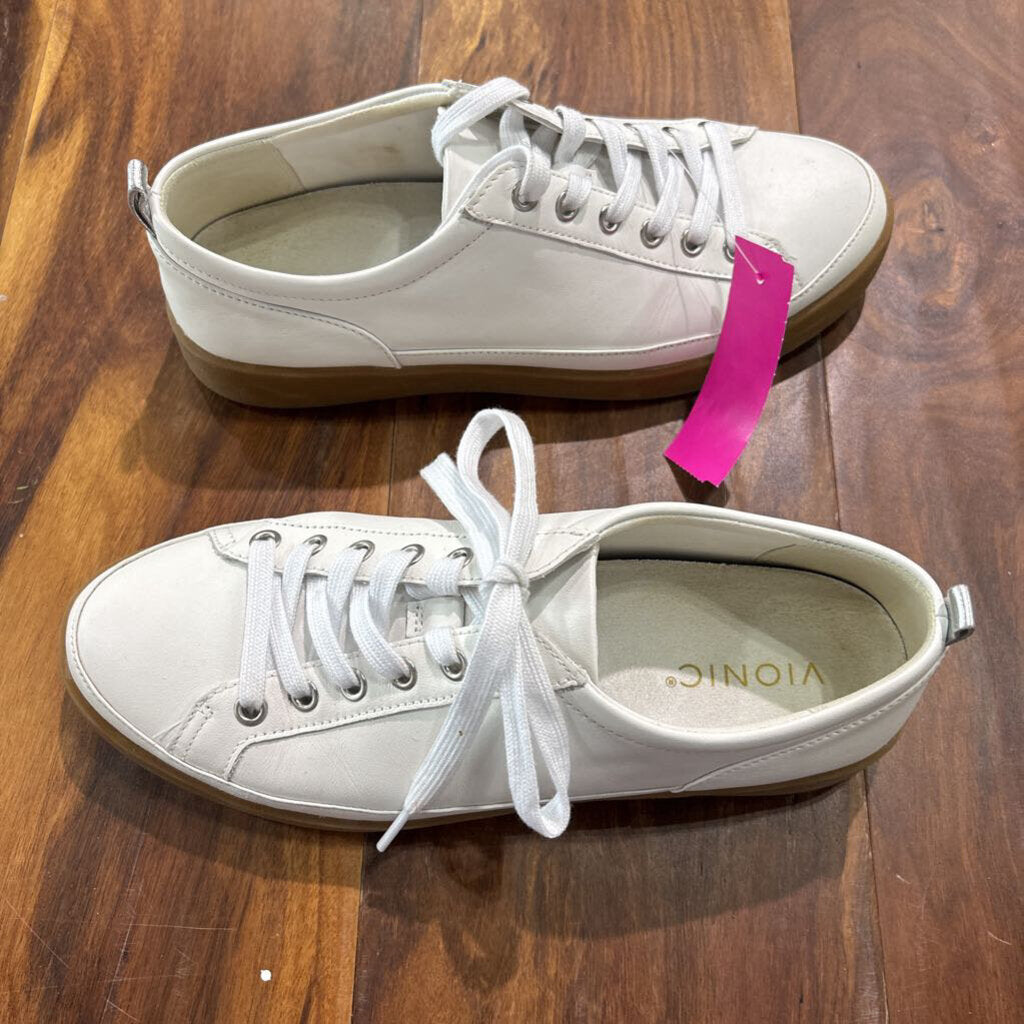 VIONIC,VIONIV WINNY SNEAKER ,WHITE ,9