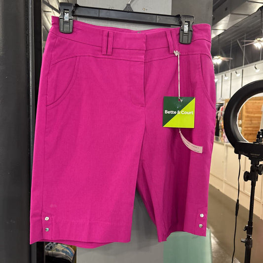 BETTE&COURT,NWT BASIC SHORT ,FUSHIA,4