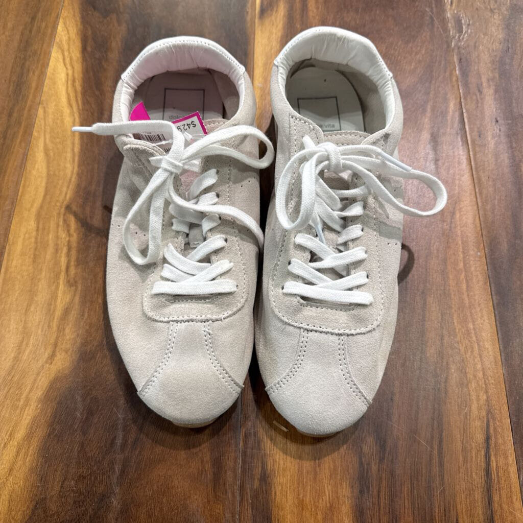DOLCE VITA,LEATHE DV SNEAKER ,GRY WHT ,39