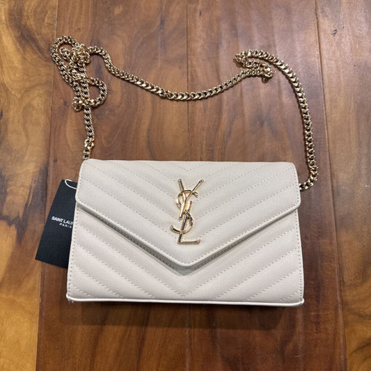 NWT YSL DUPE CROSSBODY ,IVORY