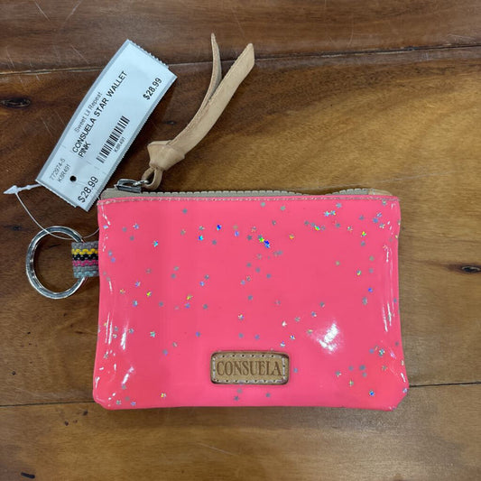 CONSUELA,CONSUELA STAR WALLET ,PINK