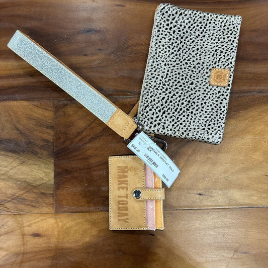 CONSUELA,CONSUELA WRISTLET ,GOLD BLK