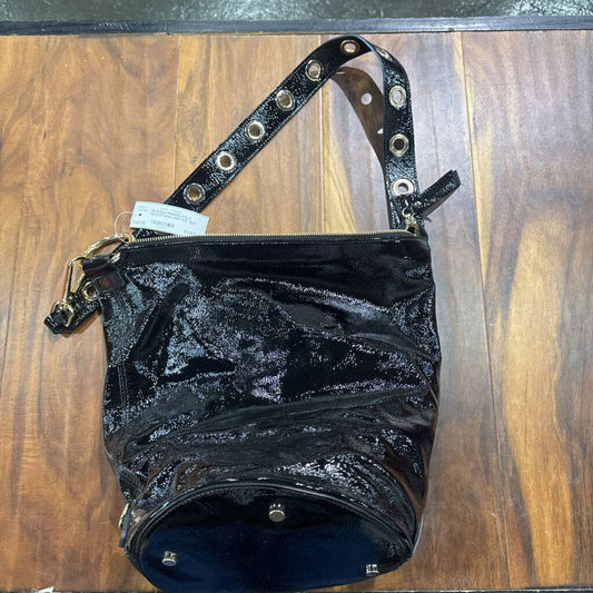 MARINO ORLANDI,CLAUDIA FIRENZE ITALY BUCKET BAG NWT 519 ,BLK