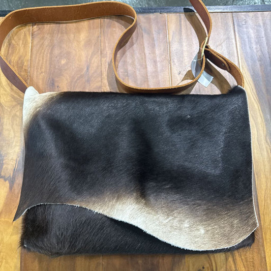 NEW STASH LEATHER HID OVERNIGHT BAG ,BLK
