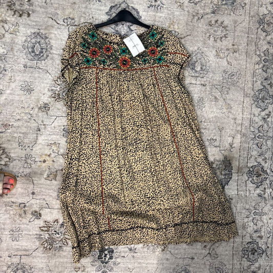 DOUBLE D RANCH,*LEOPARD EMBROIDERY,LEOPARD,XL