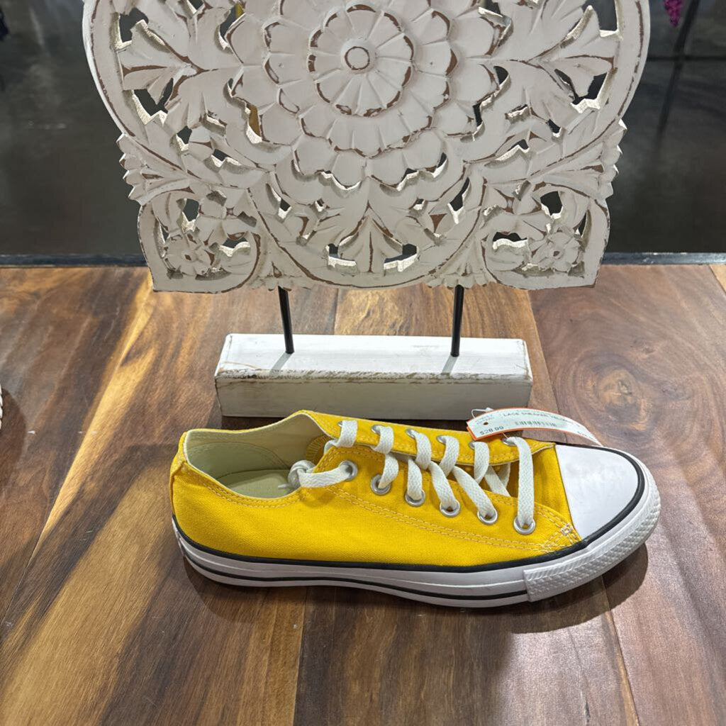 CONVERSE,LACE SNEAKER,YEL/WHT ,9