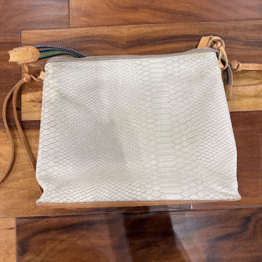 CONSUELA,USED THUNDERBIRD DOWNTOWN CROSSBODY,TAN