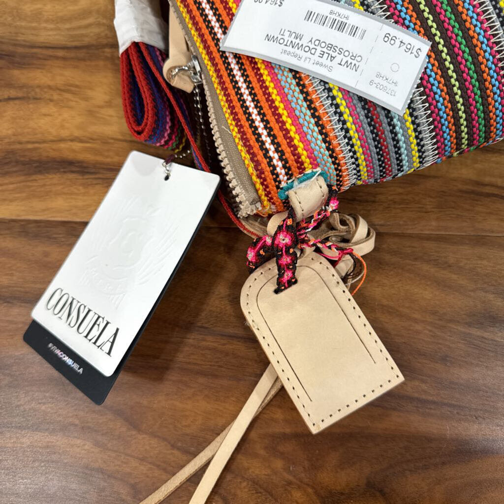 CONSUELA,NWT ALE DOWNTOWN CROSSBODY ,MULTI