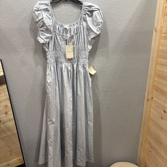 BOHME,NWT BOHO DRESS,LIGHT BLUE,XL