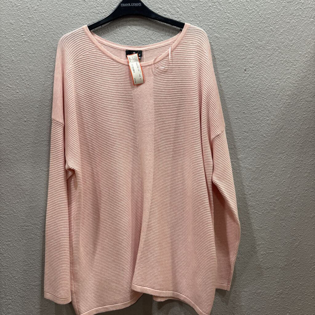 MARBLE,SWEATER TOP , PINK ,XL