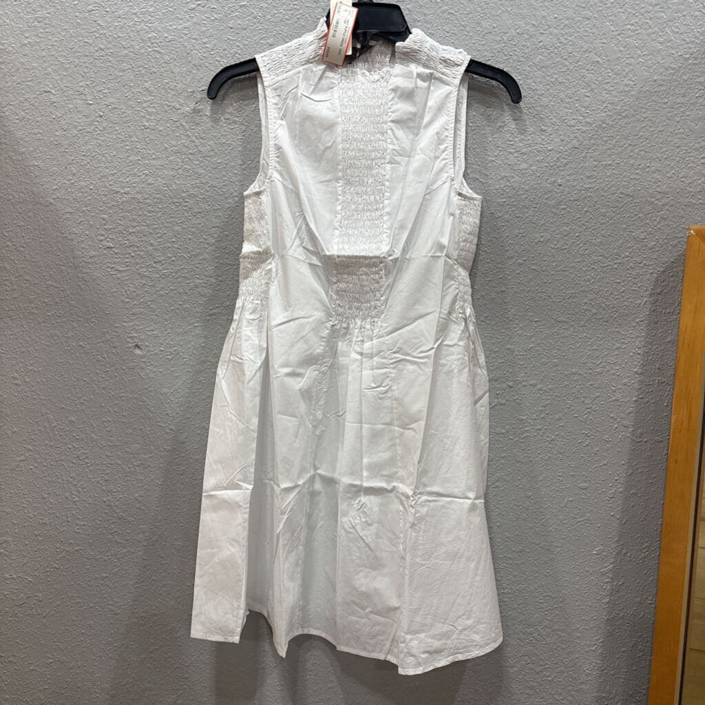HD IN PARIS,NWT RUFFLE DRESS ,WHT ,XSP