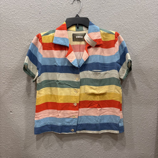 REFORMATION,STRIPE TOP ,MULTI,S