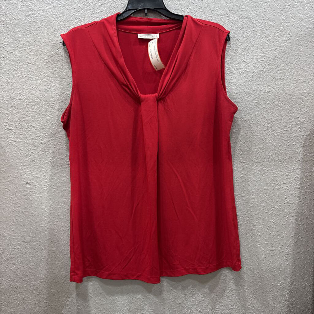 DANA BUCHMAN,BASIC TANK TOP ,RED ,L