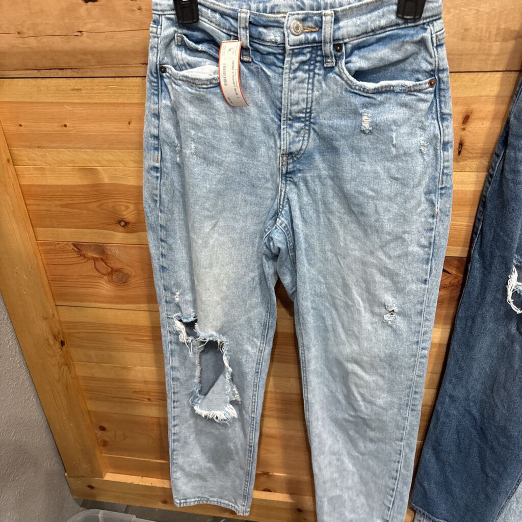 DENIM STRAIGHT,BLUE ,2