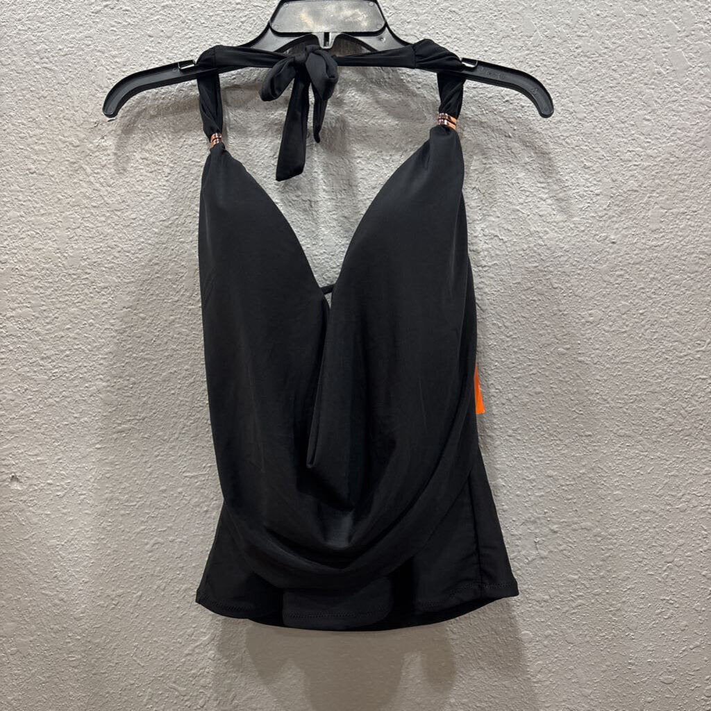 NWT SWIM TANK TOP ,BLK,XS